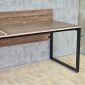 Bàn làm việc kích thước lớn 240x80cm gỗ plywood hệ Rectang HBRT154