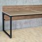 Bàn làm việc kích thước lớn 240x80cm gỗ plywood hệ Rectang HBRT154