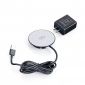 Đế sạc không dây âm bàn mặt kính 15W chuẩn Qi HOEXH702