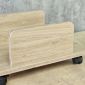 Kệ để CPU có bánh xe gỗ Plywood phủ melamin KCPU68009
