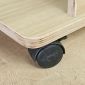 Kệ để CPU có bánh xe gỗ Plywood phủ melamin KCPU68009