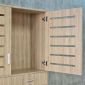Tủ để giày dép 110x35x200cm gỗ plywood KG68139
