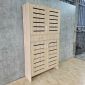 Tủ để giày dép 110x35x200cm gỗ plywood KG68139