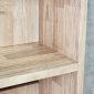 Tủ kệ bếp có ngăn kéo 40x40x170cm gỗ cao su chân sắt KTB68282