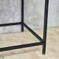 Bàn thao tác vải 120x70x80cm gỗ cao su chân sắt WSTB009