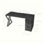 Bàn làm việc gác tủ 150x60x75cm gỗ tự nhiên chân hệ XConcept BD68205