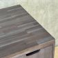 Bàn làm việc gác tủ 150x60x75cm gỗ tự nhiên chân hệ XConcept BD68205