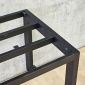 Chân bàn sắt 160x80cm sơn tĩnh điện CHB68137