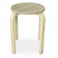 Ghế đôn tròn gỗ chân uốn plywood GCF180