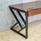 Bàn làm việc ZDesk tích hợp hộp điện 180x80x75cm gỗ cao su hệ KConcept HBKC065