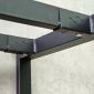 Chân bàn sắt dành cho bàn 100x50cm sơn tĩnh điện hệ Rectang HCRT051