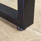 Chân bàn sắt dành cho bàn 100x50cm sơn tĩnh điện hệ Rectang HCRT051
