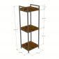 Kệ máy giặt 70x63x220cm gỗ plywood chân sắt KMG68041