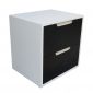 TDG68024 - Tủ đầu giường 2 ngăn kéo màu trắng 50x40x50cm