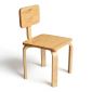 Ghế trẻ em có tựa 30x30x56cm gỗ cao su khung chân plywood GTE001