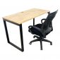 CB68059 - Combo bàn làm việc Rectang concept và ghế văn phòng chân xoay