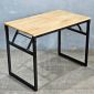 Bàn làm việc chân gấp gỗ cao su 100x60x75cm SPD68154