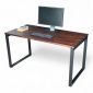 Bàn làm việc gỗ tràm 140x70cm hệ Wooden chân sắt lắp ráp HBWD005