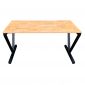 Bàn làm việc 140x70 VConcept chân sắt lắp ráp