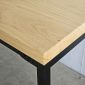 Bàn làm việc 120x60x75cm gỗ thông hệ Minimal chân sắt lắp ráp HB006