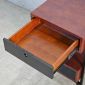 Tủ đầu giường 2 ngăn kéo gỗ cao su 40x45x59cm TDG68033