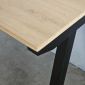 Bàn nhân viên 120x60cm gỗ Plywood hệ PLY chân lắp ráp HBPL002