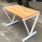Bàn làm việc 100x60cm VConcept chân sắt lắp ráp HBVC001