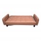 Sofa giường, sofa bed vải màu cafe đậm BNS1802
