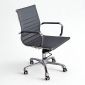 Ghế văn phòng lưng thấp bọc simili cao cấp MFM07