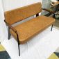 Ghế sofa băng Napa tay viền gỗ nệm bọc simili cao cấp SFB68040