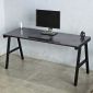 Bàn làm việc 160x60cm gỗ cao su chân sắt Aconcept HBAC026