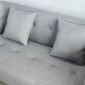 Ghế sofa băng 180x86cm Loveseats 04 nệm bọc vải SFB68044