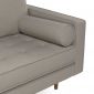 Sofa băng màu xám 180x82cm Loveseats 14 SFB68054