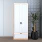 Tủ quần áo hiện đại gỗ cao su TQA68017