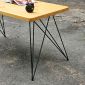 Bàn làm việc 140x70cm gỗ thông dày 4cm chân sắt phi SPD68166
