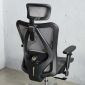 Ghế Ergonomic công thái học lưới màu xám CTH-57X