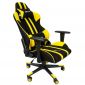 ghế gaming màu vàng đen