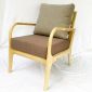 Ghế sofa đơn khung gỗ nệm bọc vải GSD68051