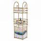 Kệ để đồ khung sắt có giỏ đựng KPT68014