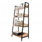 Kệ CASAN 4 tầng gỗ kết hợp khung sắt