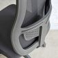 Ghế xoay văn phòng lưng cao bọc lưới GAK834
