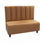 Sofa băng 1m2 nệm bọc simili chân gỗ SFB68073