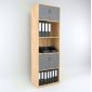 Tủ hồ sơ 5 tầng 80x40x220cm gỗ tự nhiên THS68058