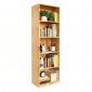 Kệ sách 5 tầng 60x30x180cm  gỗ cao su KS68187
