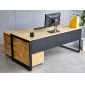 Bàn làm việc 180x80cm kết hợp tủ di động HBRT068