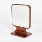 Gương trang điểm vuông để bàn khung gỗ tự nhiên GNG009
