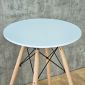 Bàn cafe Eames tròn 60cm màu trắng hoặc đen CFD68017