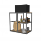 Kệ Bếp Đa Năng Mini 80x50x80Cm TK121