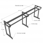 Bàn Học Sinh 4 Chổ Ngồi TK225 