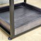 Kệ để đầu giường 3 tầng gỗ cao su khung sắt TDG68031